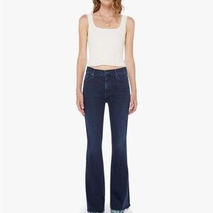MOTHER Dark Indigo Flare Jeans - Women's